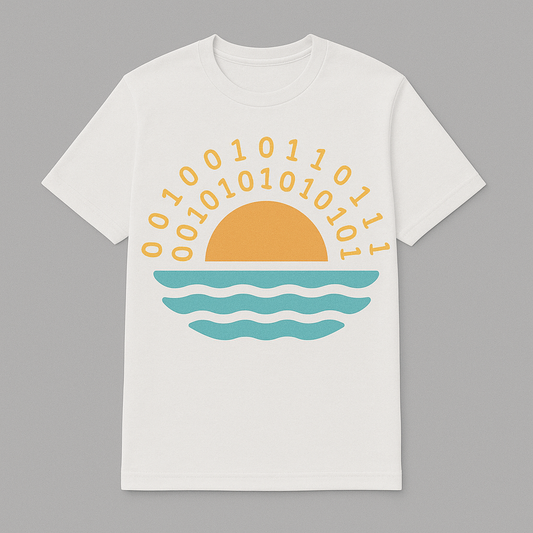 Binary Sunrise Shirt